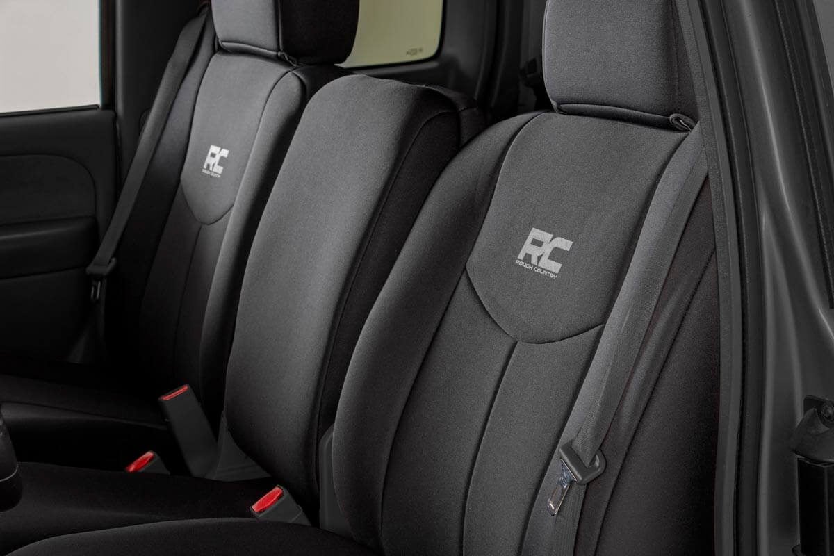 GMC Sierra 1500 Rear Seat Covers - Rough Country - Full Bench - '99-'06